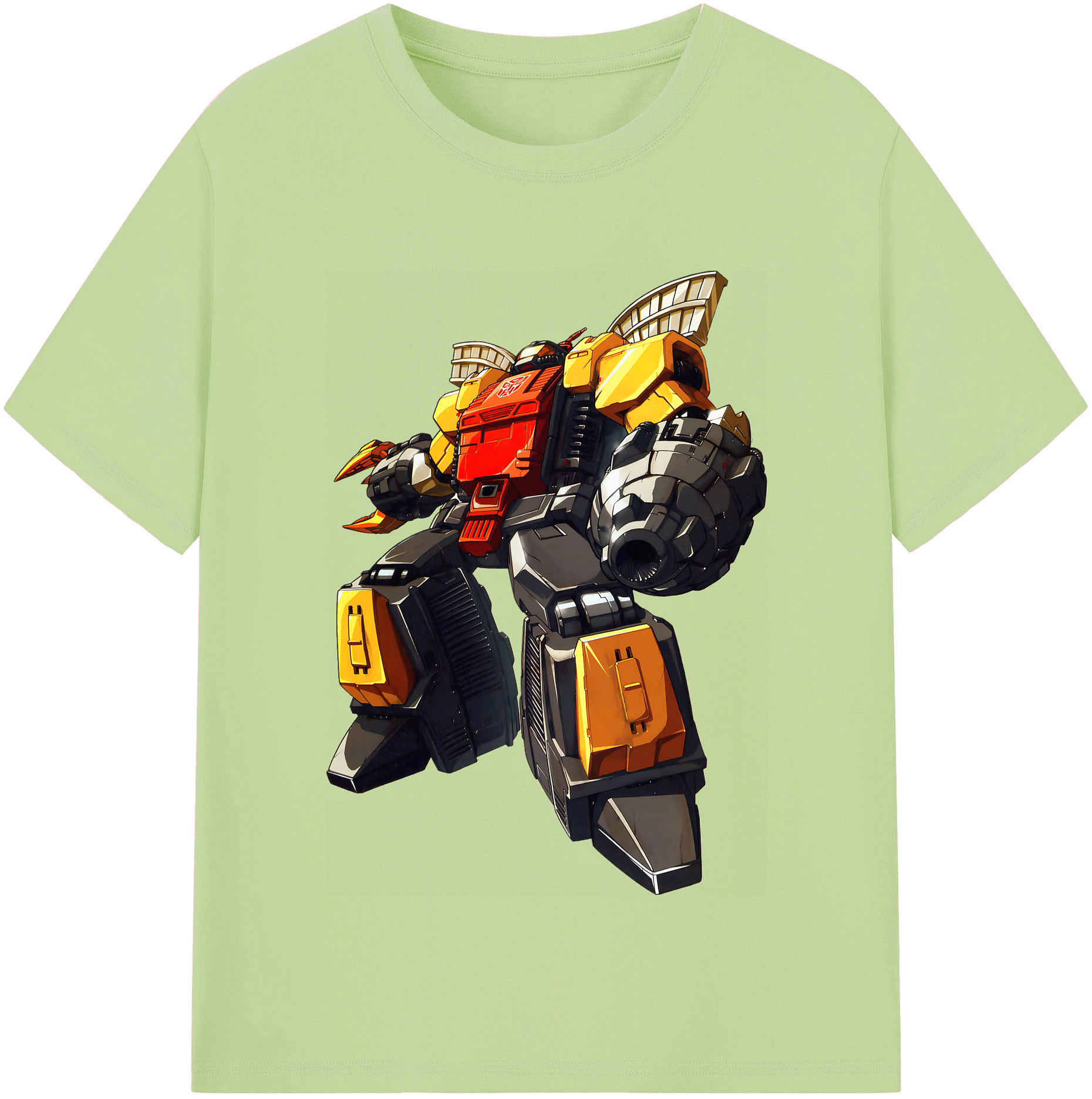 （画像用） Transformers トランスフォーマー 綿100％半袖Tシャツ（フロントプリント）